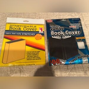 Stretchable Book Covers - Yellow and Black